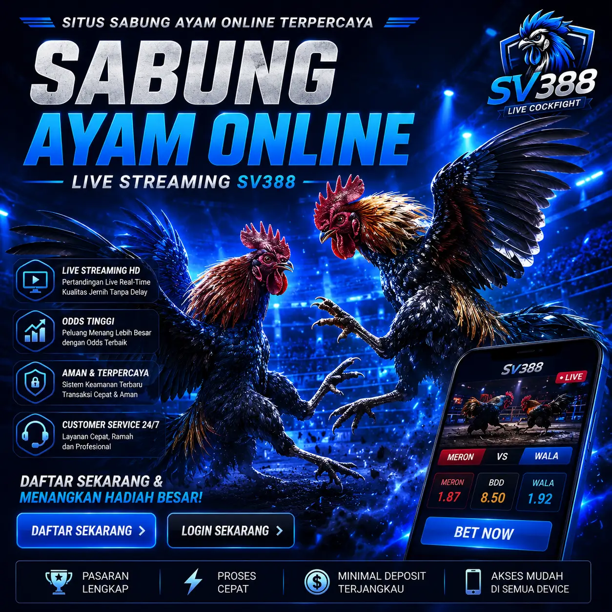 Sabung Ayam Online Terpercaya SV388 Live
